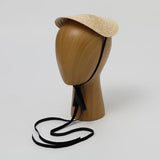 Boho Derby Hat - Straw Woven Disc Sun Hat