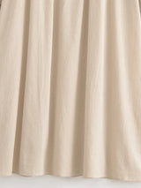 Bohemian Maxi Dress – “Botanical Muse” Butterfly Embroidered Long Sleeve Tie-Neck Dress