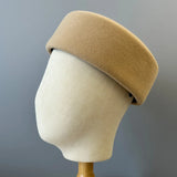 Boho Beret Hat - British Wool Felt Painter Hat