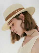 Boho Sun Beach Hat - Classic Panama Straw Hat