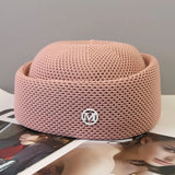 Boho Pillbox Hat - Breathable Crochet Summer Cap