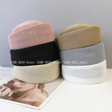 Boho Pillbox Hat - Breathable Crochet Summer Cap