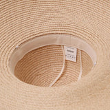Boho Sun Beach Hat - Crochet Raffia Wide Brim Hat