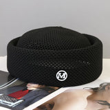 Boho Pillbox Hat - Breathable Crochet Summer Cap