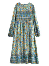 Gown Dress, Boho Maxi Dress, Loose Dress, Carina Rose in Purple