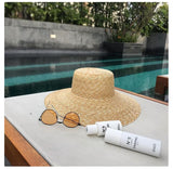Boho Hat - Summer Hats, Sun Hat, Beach Hat - Wide Brim Straw Hat, Vintage Style Jules