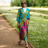 Beach Robe - Boho Robe - Summer Chic Cover-Up with Talulla Tie Dye