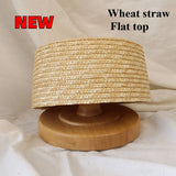 Boho Pillbox Hat - Natural Raffia French Beret Hat