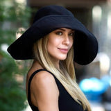 Boho Sun Beach Hat - Foldable Cotton Linen Travel Hat