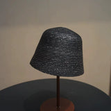 Boho Bucket Hat - Natural Wheat Straw Fisherman Hat