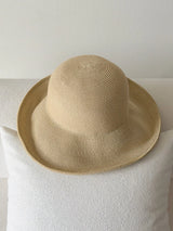 Boho Sun Beach Hat - Foldable Wide Brim Travel Straw Hat