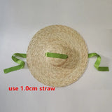 Boho Hat, Sun Beach Hat, Wide Brim Straw Hat, Retro Hat Bella, in Red, Blue, Pink and Black