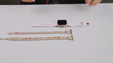 Boho Apple Watch Band - Jade Amazonite Beads Wrist Bracelet Rope Strap