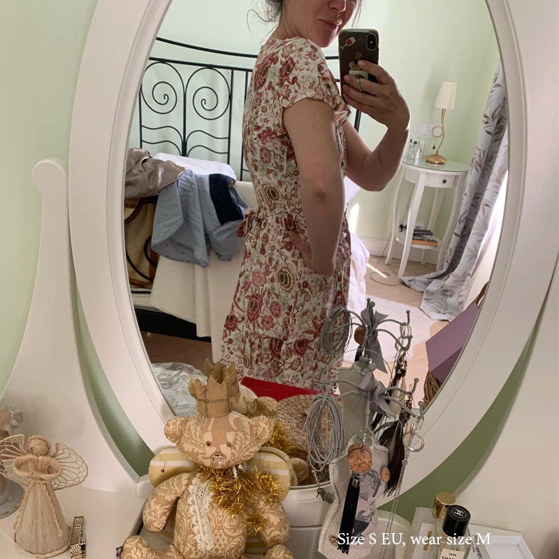 Boho Mini Dress, Sundress, Wrap Dress, Gypsy Flower in Blue and White ...