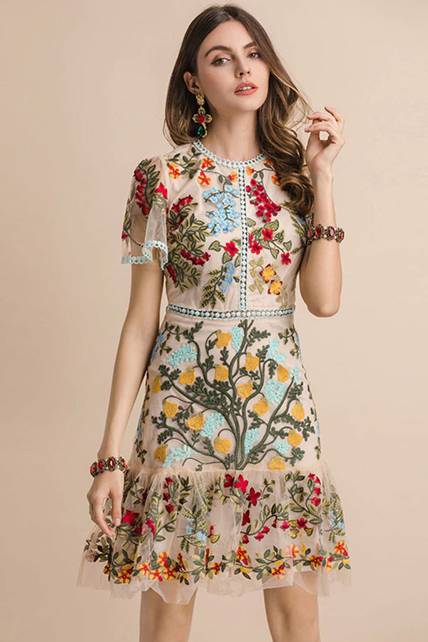 Boho Mini Dress – Wild Rose Boho