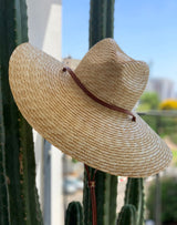 Boho Hat, Sun Hat,Beach Hat, Straw Hat, Brown Studio