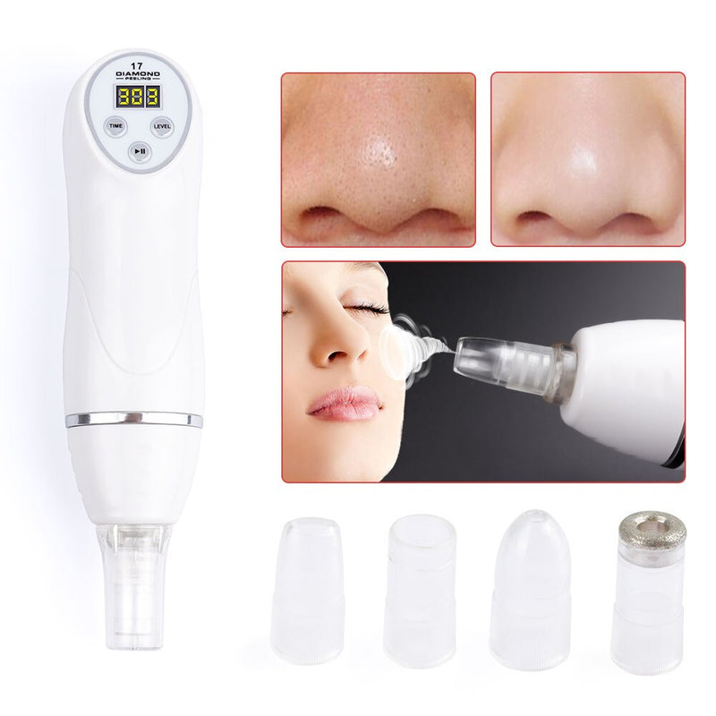 Microdermabrasion Machine for Facial, Diamond Microdermabrasion Device, Blackhead Removal, Pores Cleaner, Boho Beauty Gadgets