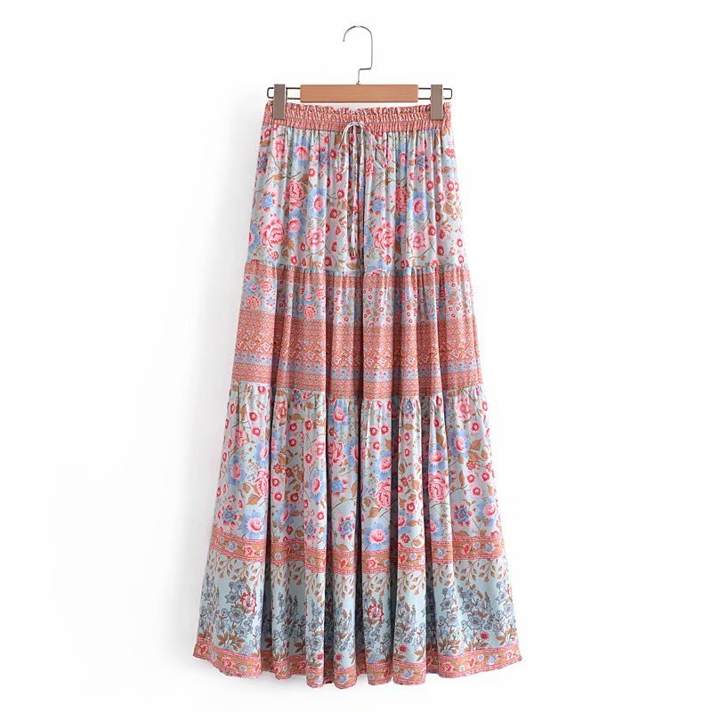 Boho Skirt, Hippie Skirts, Maxi Skirt, Natalia Rose Garden
