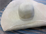 Boho Hat, Sun Hat, Beach Hat, Extra Large Wide Brim, Straw Hat, 4 colors (Soft, Brim 20, 25, 30, 35, 40 cm)