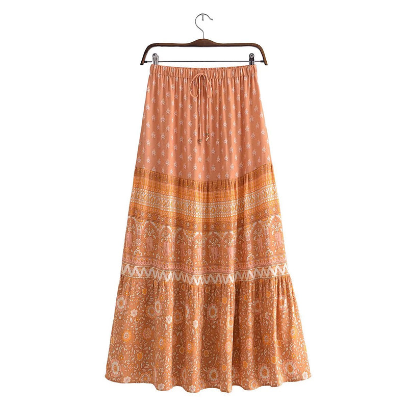 Boho Skirt, Hippie Skirts, Maxi Skirt, Dustry Romani Eulalie