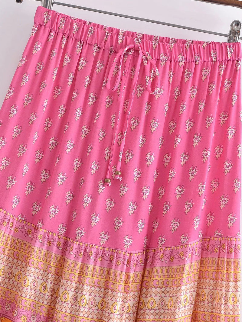 Boho Skirt, Hippie Skirts, Maxi Skirt, Dustry Romani Eulalie