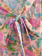 Boho Mini Dress Tunic Dress, Sundress, Elliana Flower