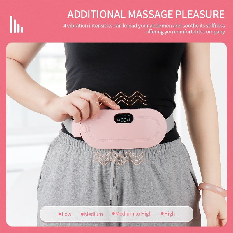 Menstrual Heating Pad, Heating Pad for Back Pain, Back or Belly Pain Relief for Women, Type-C Charging & Digital Screen, Boho Beauty Gadgets