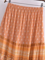 Boho Skirt, Hippie Skirts, Maxi Skirt, Dustry Romani Eulalie