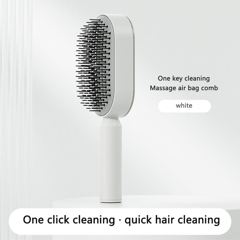 Self Cleaning Hair Brush, Hair Scalp Massage Comb, Kylo, Boho Beauty G –  Wild Rose Boho
