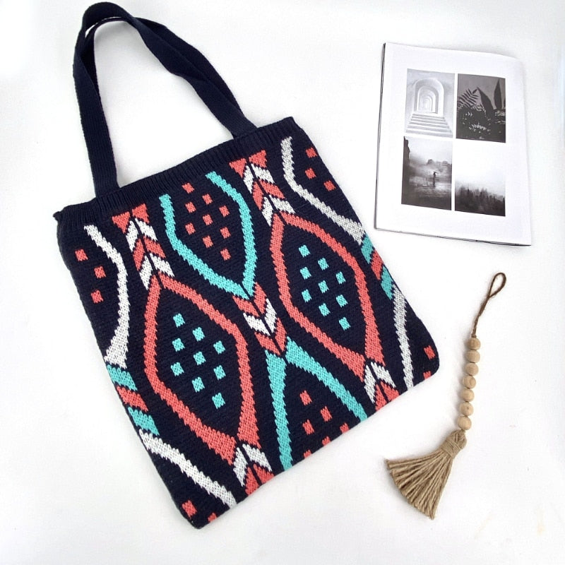 Crochet} Gypsy Boho Bag