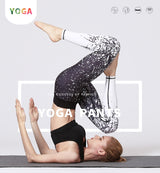 Yoga Legging, Yoga Pants, Boho Legging, Printed Tight, Black Tree of Life