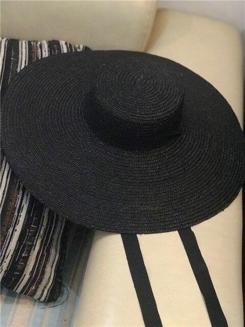 Boho Wide Brim Sun Hat Panama Sunhats Star Decorative Straw Hats for  Holiday