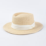 Boho Hat, Sun Hat, Beach Hat, Straw Hat, Bucket Hat, White, Green and 6 colors Ribbon - Wild Rose Boho