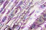 Mini Dress, Boho Dress, Sundress, Purple Lavender - Wild Rose Boho