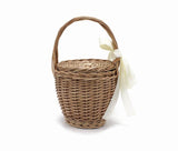 Boho Bag, Woven Straw Bag, Rattan Bag, Mini Wicker Basket Bag, Marry Brown and Beige - Wild Rose Boho