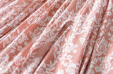 Maxi Dress, Boho Dress, Sundress, Wild Floral Vintage Pink Oroslavje - Wild Rose Boho