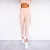 Boho Yoga Set, Printed Workout Set Top and Legging, Sweet Ruffle Pink Milk - Wild Rose Boho