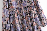 Boho Dress, Gown, Purple Pheony - Wild Rose Boho