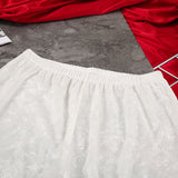 Boho Sleepwear, Pajamas Set, PJ Velvet Desireee in White - Wild Rose Boho