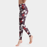 Yoga Legging, Yoga Pants, Boho Legging, Tight with Pocket Lilac in Brown