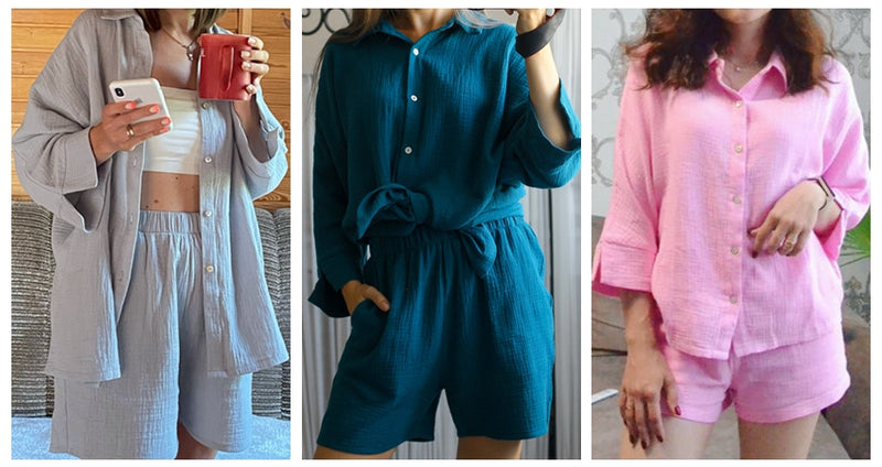 Buy PajamaGram Ladies Pajamas Sets Cotton - Lucy Women's Pajamas