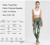 Yoga Legging, Yoga Pants, Boho Legging, Tight with Pocket in Green Peacock