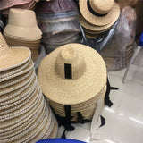 Boho Hat, Vintage Sun Hat, Retro Raffia Hat, Lucia in Beige